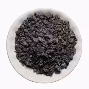 Fixed Carbon 98.5% Size 1 - 5 mm Graphite Petroleum Coke high quality low sulphur