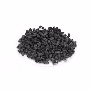 98.5% High Carbon Graphite Petroleum Coke GPC Synthetic Graphite For Steel Casting / Artificial Graphite Granules